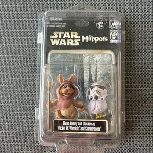 Star Wars The Muppets Bean Bunny/Chicken as Wicket W. Warrick/Stormtrooper - Picture 1 of 3