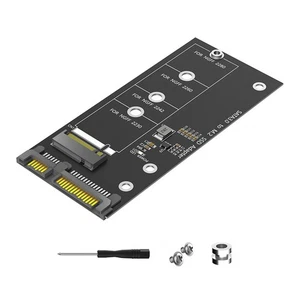 M.2-zu-SATA-Adapterkarte, M.2 NGFF-zu-SATA-B-Key-SSD-Konverter für NGFF M.24422 - Bild 1 von 6