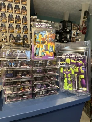 Lote de 13 Super7 Reaction Transformers Decepticon Collection novo lacrado - Imagem 1 de 4
