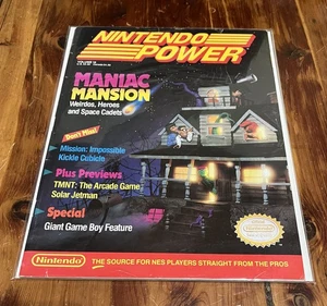 👾 Nintendo Power Vol. 16 (1990) Maniac Mansion Issue – No Poster – NES Magazine - Picture 1 of 2