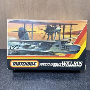Matchbox (1973) PK-105 1/72 Supermarine Walrus Mk.1 kit modellino in plastica - Foto 1 di 3