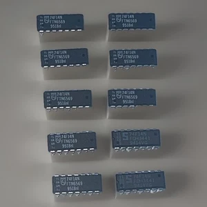 10 unidades - 74F14N - PHILIPS / SIGNETICS - Hex Inverter Schmitt-Trigger - NOS - Imagen 1 de 2