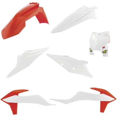Kit de carrocería de plástico Cycra - OEM naranja/blanco para KTM 1CYC-9426-00 Foto 1 de 3