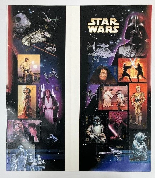 US stamps SC #4143 block of 15 stamps with Vertical gutter - Image 1 of 1