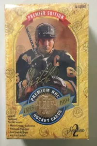 1993-1994 Leaf PREMIER EDITION Series 2 Hockey cards 36 Pack Factory SEALED BOX - Picture 1 of 6