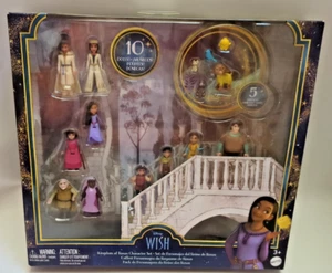 Mattel Disney Wish Regno di Rosas Set Personaggi con 10 Mini Action Figure - Foto 1 di 9