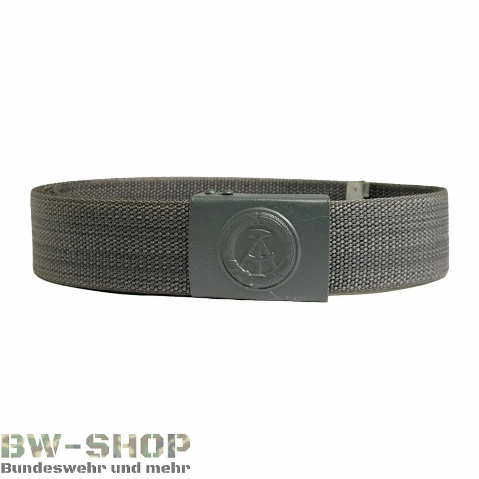 ORIGINAL NVA KOPPEL TEXTIL GRAU NEUWERTIG SOLDAT DDR FELDKOPPEL GÜRTEL OSTALGIE