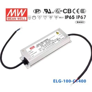 Mean Well ELG-100-C1400B Power Supply 100W 1400mA - Dimmable - Picture 1 of 1