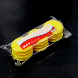 12PC Foam Sponge Waxing Applicator Pad CARS For Vehicle Glass Cleaning Durable - Picture 1 of 6