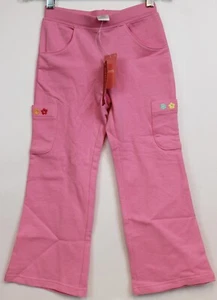 NEW 2007 Gymboree Spring Rainbow Yoga Pants sz 5 Flower Embroidery Pockets Loung - Picture 1 of 6