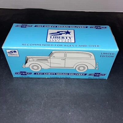 Liberty Classics 1937 Chevy Sedán Banco Escala 1/25 Mi Coche Clásico Dennis Gage Foto 1 de 4