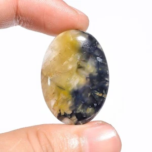 29,00 kt natürlicher südafrikanischer ovaler Satellit Cabochon loser Edelstein 31 x 22 x 4 mm - Bild 1 von 6