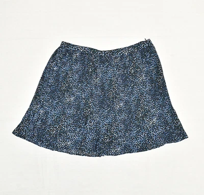 Falda para mujer Banana Republic línea A lunares cremallera poliéster multicolor talla 14 Foto 1 de 4