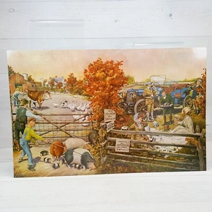 Cartulina Ben Sharpsteen de Disney 17 x 11" impresión 1920 agricultura picnic sin caza - Imagen 1 de 7
