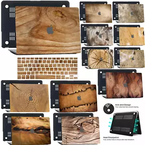 Funda rígida de madera mate recortada para nueva Macbook Air 13"" 15"" A2941 - Imagen 1 de 30