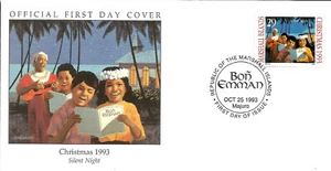 Joseph Mohr Silent Night Christmas Historic First Day Cover FDC - Picture 1 of 3