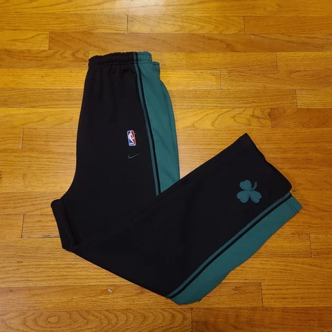 VTG 90s Team Nike 63 Boston Celtics Basketball Warmup Pants Size XL Cover