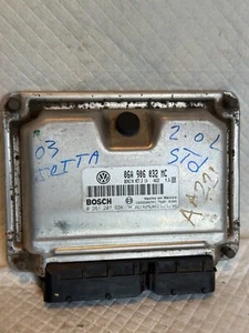 2003 VW JETTA 2.0L ECU ECM Engine Control Module 06A 906 032 MC OEM (AA 221) - Picture 1 of 3