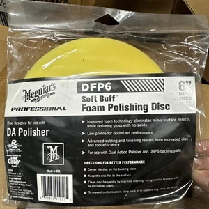 Meguiar’s Soft Buff Foam Polishing DFP6 - Picture 1 of 2