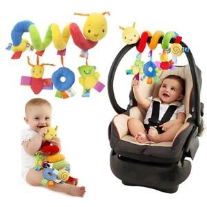 Newborn Baby Crib Hanging Rattles Toy Car Seat Soft Mobiles Stroller Crib Cot