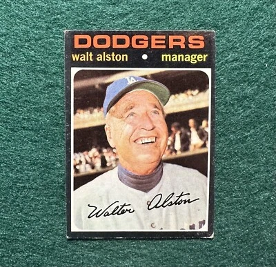 1971 Topps - #567 Walter Alston - Los Angeles Dodgers - Image 1 of 3