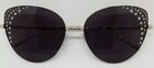 FURLA SFU180 Women Metal Sunglasses, Grey Mirror Lens, Silver Frame BNWT
