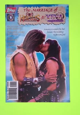 The Marriage of Hercules & Xena #1b One-Shot 1998 Topps Comics Variant K24-11 - Image 1 of 2