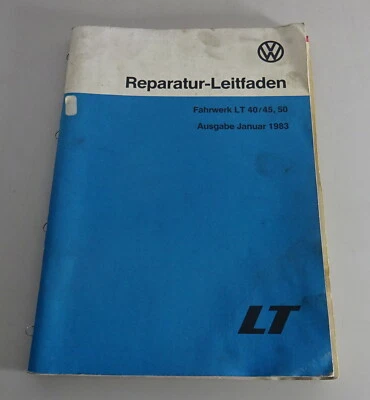 Manual de Taller VW Lt 40/45/50 Suspensión Frenos Desde 1978 Stand - Imagen 1 de 4