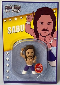 Sabu 1/50 Pint Size All Star Pro Wrestling Loot Chase Action Figure ECW Purple - Picture 1 of 3