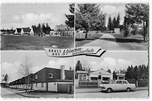 Gruß aus München Waldperlach mehrere Ansichten Vintage Postkarte COCO1. - Bild 1 von 2