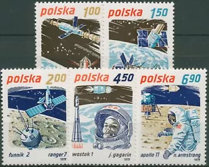 Polonia 1979 exploración espacial 2659/63 sin usar - Imagen 1 de 1