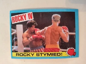 ROCKY IV: Drago & Rocky: Rocky Stymied! 1985 TOPPS Card #48 - Picture 1 of 2