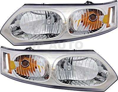 For 2003-2007 Saturn Ion Headlight Halogen Set Driver and Passenger Side Foto 1 de 4