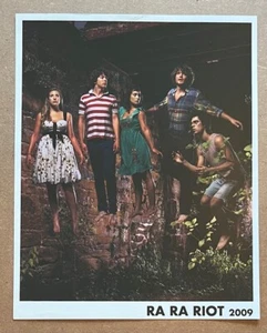 Ra Ra Riot – RARE 8x10 color photo print ‘09 - Picture 1 of 1