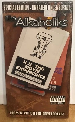 The Alkaholiks VHS TAPE XO The Movie Experience  Special Edition P/A Uncensored - Image 1 of 3