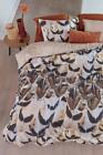 Bedding House Giselle Sateen Cotton Quilt Cover Set - Queen Natural