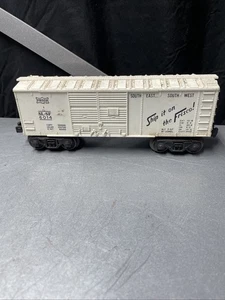 Lionel 6014 Frisco Frigorífico Boxcar Vintage Posguerra Calibre O Tren (años 50-60) - Imagen 1 de 5