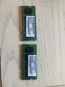MEMORIA RAM Samsung  2 banchi da 512 MB 2Rx16 PC2-5300S-555-12-A3 - M470T6554EZ3 - Foto 1 di 2
