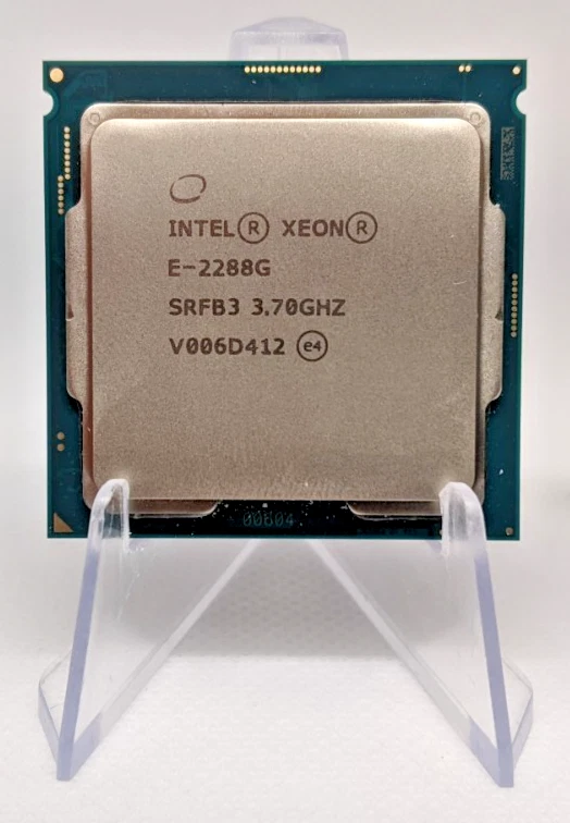 Intel Xeon E-2288G 3.7GHz 8核SRFB3 LGA1151 CPU 处理器 — 第 1/1 张图片