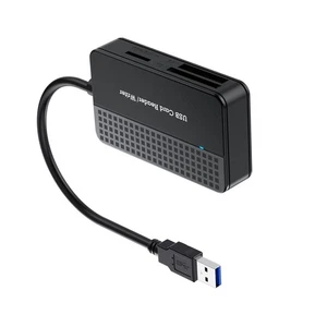 1 PC USB 3.0 Multi Slot Card Reader Compact Flash Card Readers For SD/SDHC/SDXC - Picture 1 of 13