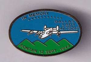 RARE PINS PIN'S .. ARMEE ARMY GUERRE WW2 D-DAY 1944 MEMORY DALLAS LADY USAF ~FZ - Picture 1 of 1