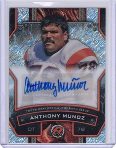 2024 Topps Resurgence Anthony Munoz Silver Auto Cincinnati Bengals Hall of Fame - Bild 1 von 2