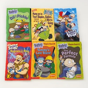 Vintage 90er Nickelodeon Rugrats Kapitel Bücher Posten von 6 Taschenbüchern Y2K Film TV - Bild 1 von 22