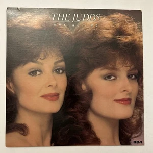 THE JUDDS: Why Not Me Vinyl LP Record 1984 Mama He's Crazy ~misprint - Picture 1 of 8
