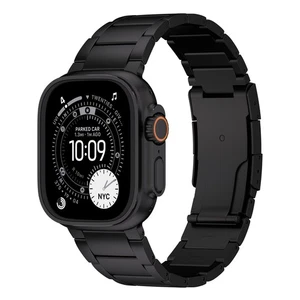Black Titanium Band for Apple Watch Ultra 3 / Ultra 2 / Ultra (49mm) - Picture 1 of 8