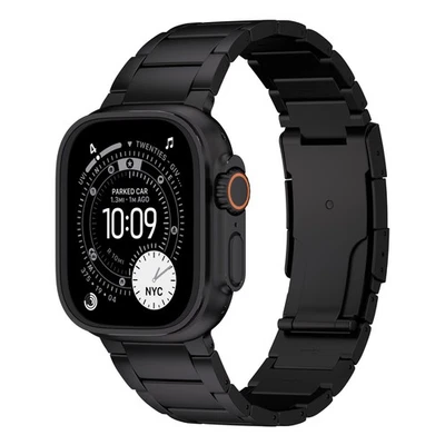 Black Titanium Band for Apple Watch Ultra 3 / Ultra 2 / Ultra (49mm) - Image 1 of 4