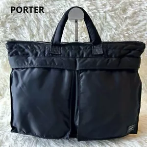 Porter Yoshida & Co Tanker helmet bag BRIEFCASE black bag - Picture 1 of 10