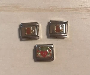 21 Birthday And Beer Italian Charms - Picture 1 of 1