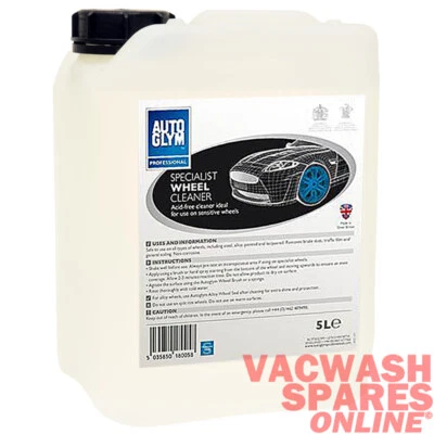 AUTOGLYM SPECIALIST WHEEL CLEANER 5L - PROFESSIONAL RANGE - ULTRA SAFE CLEANER - Image 1 of 4
