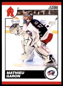 2010-11 Score Mathieu Garon #170 - Picture 1 of 2